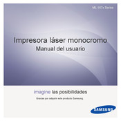 Samsung ML-167 Serie Manual Del Usuario