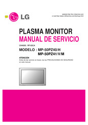 LG MP-50PZ4H Manual De Servicio