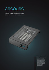 cecotec TURBO EASYTOAST INOXDARK Manual De Instrucciones