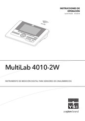 Xylem YSI MultiLab 4010-2W Instrucciones De Operación