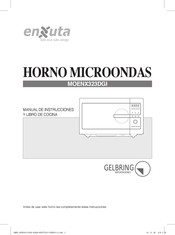 Enxuta MOENX323DGI Manual De Instrucciones Y Libro De Cocina