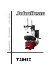 John Bean T2545T Manual Del Operador