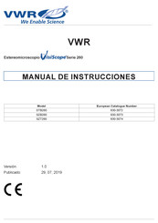 VWR VisiScope SZT260 Manual De Instrucciones