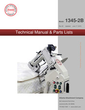 Atlanta Attachment Company 1345-2B Manual Tecnico