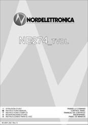 Nordelettronica 1872.274.01 Instrucciones Para El Uso