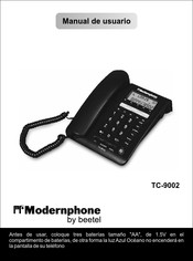 BEETEL Modernphone TC-9002 Manual De Usuario