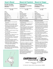 EarthWise 1817-18EW Manual Del Propietário