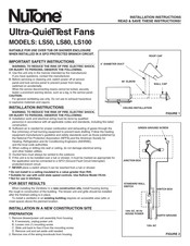 Nutone Ultra-QuieTTest LS50 Instrucciones De Instalación