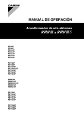 Daikin VRV III RXYQ18P Manual De Operación