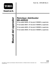 Toro MH-400SH Manual Del Operador