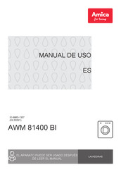 Amica AWM 81400 BI Manual De Uso