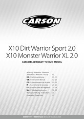 Carson X10 Monster Warrior XL 2.0 500404223 Indicaciones De Seguridad