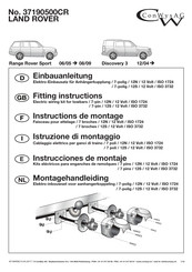 ConWys AG 37190500CR Instrucciones De Montaje