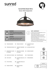 Sunred Retro RSH17 Manual