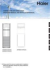 Haier AP48KS1ERA Manual De Instrucciones