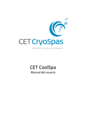 CET CryoSpas CoolSpa Manual Del Usuario