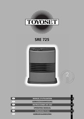 Toyoset SRE 725 Instrucciones De Uso