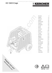 Kärcher HD 1040 B Cage Manual De Uso