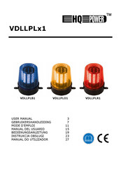 HQ-Power VDLLPLR1 Manual Del Usuario