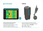 profometer PM8500 Guia De Inicio Rapido