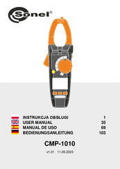 Sonel CMP-1010 Manual De Uso