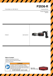 Atlas Copco 8425 0206 36 Instrucciones Del Producto