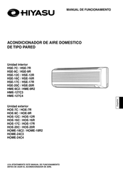 Hiyasu HOE-17R Manual De Funcionamiento