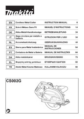 Makita CS002G Manual De Instrucciones