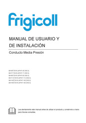 Frigicoll KPHF-160 DN5.0 Manual De Usuario Y De Instalación