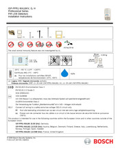 Bosch Professional ISP-PPR1-WA16KV Manual De Instrucciones