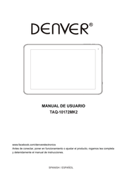 Denver TAQ-10172MK2 Manual De Usuario