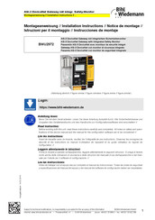 bihl+Wiedemann BWU2972 Instrucciones De Montaje