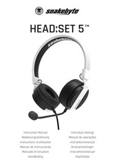 Snakebyte HEAD:SET 5 Manual De Instrucciones