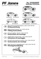 PF Jones 19500680PF Instrucciones De Montaje