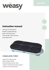 weasy goo60 Manual De Instrucciones