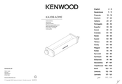 Kenwood KAX99.A0ME Instrucciones