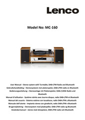 Lenco MC-160WD Manual Del Usuario