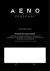 AENO Premium Eco AGH0001S-SA Guia De Inicio Rapido