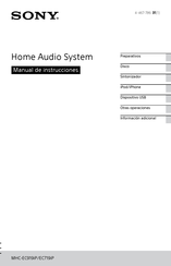 Sony MHC-EC919iP Manual De Instrucciones