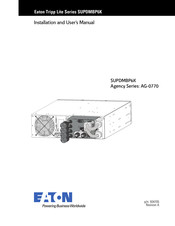 Eaton Tripp Lite SUPDMBP6K Manual De Instalacion Y Uso