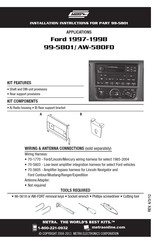 META AW-580FD Instrucciones De Instalación