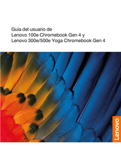 Lenovo 500e Yoga Chromebook Gen 4 Guia Del Usuario