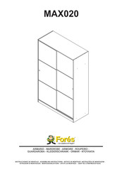 Fores MAX020 Instrucciones De Montaje