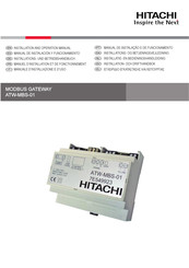 Hitachi ATW-MBS-01 Manual De Instalación Y Funcionamiento