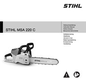 Stihl MSA 220 C-B Manual De Instrucciones