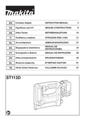 Makita ST113DSAJ Manual De Instrucciones