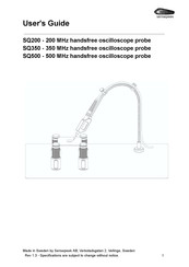 Sensepeek SQ200 Guia Del Usuario