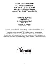 Bimar HF208 Folleto De Instrucciones