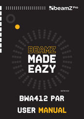 Beamz Pro BWA412 PAR Manual Del Usuario