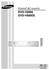 Samsung DVD-V6800 Manual Del Usuario